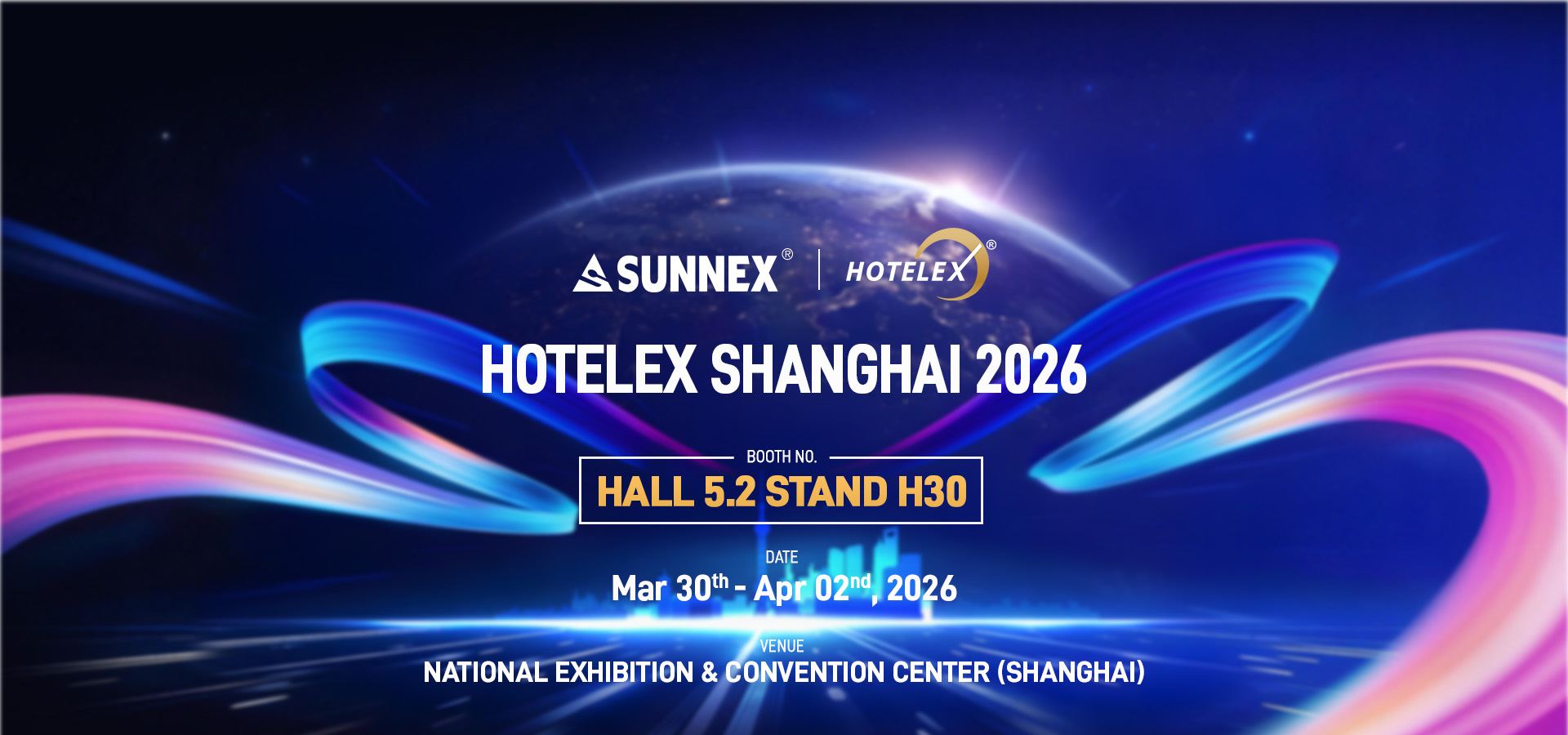 Vabilo - Hotelex Shanghai 2026