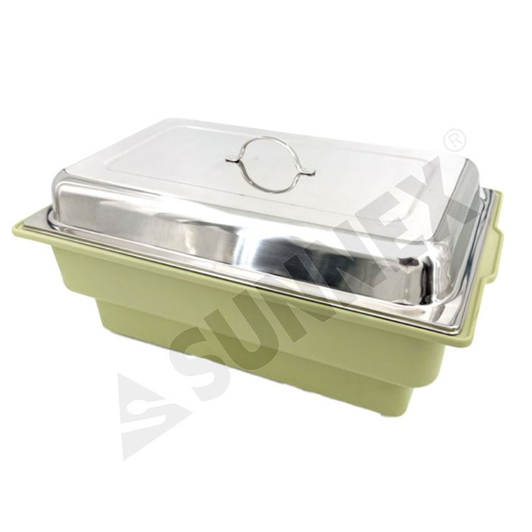 EcoCater Series Green Electric Chafer z različnimi prevlekami